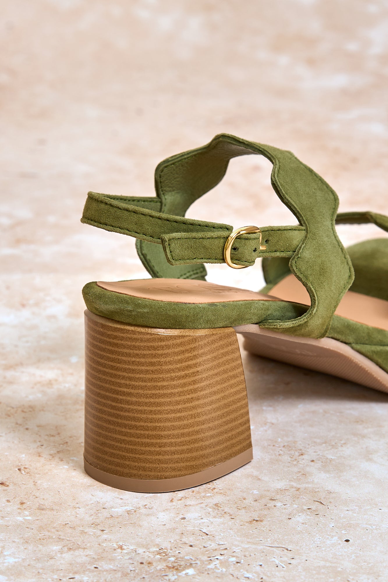 Wavy Heel Amazonia Green